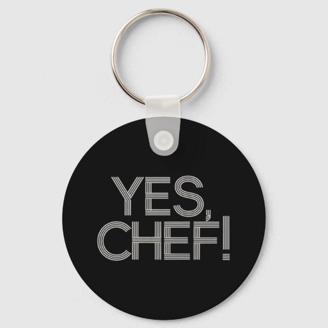 Yes, Chef! Nyckelring (Framsida)