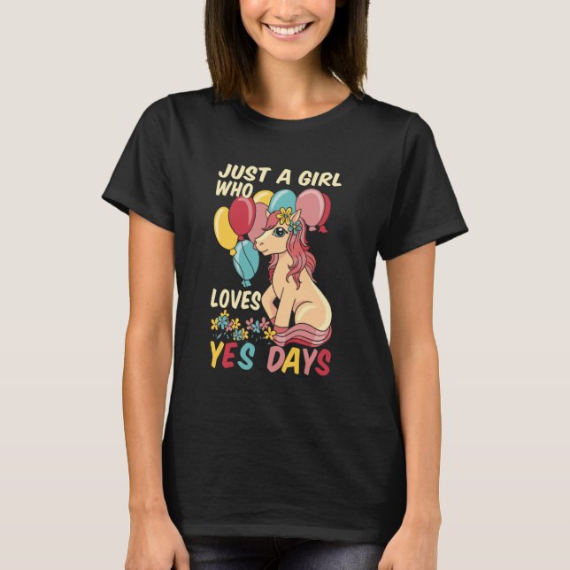 Yes Day T Shirt (Framsida)