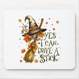 Yes I Can Drive A Stick Fall Halloween Soky Witch  Musmatta