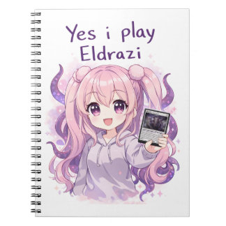 Yes I Play Eldrazi – Cute Kawaii MTG Shirt Anteckningsbok