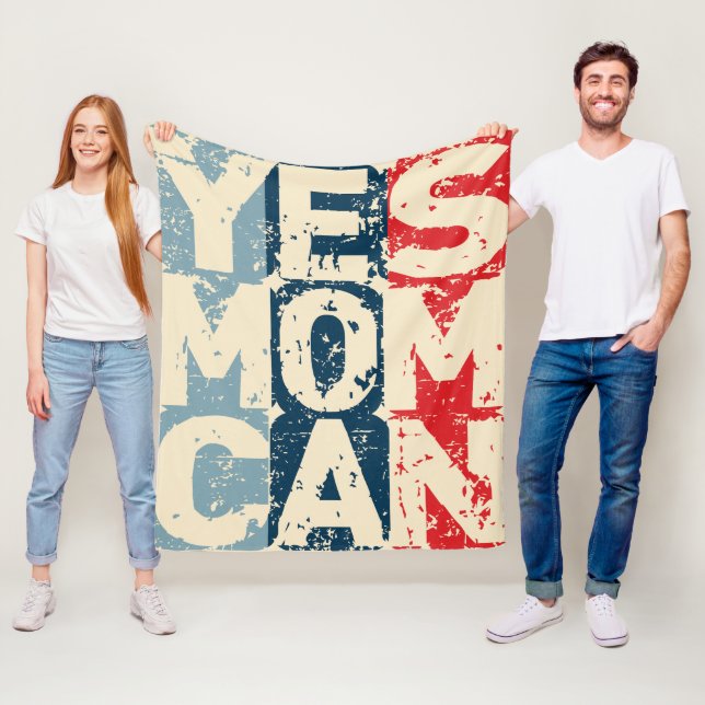 Yes Mom Can Fleecefilt (På plats)