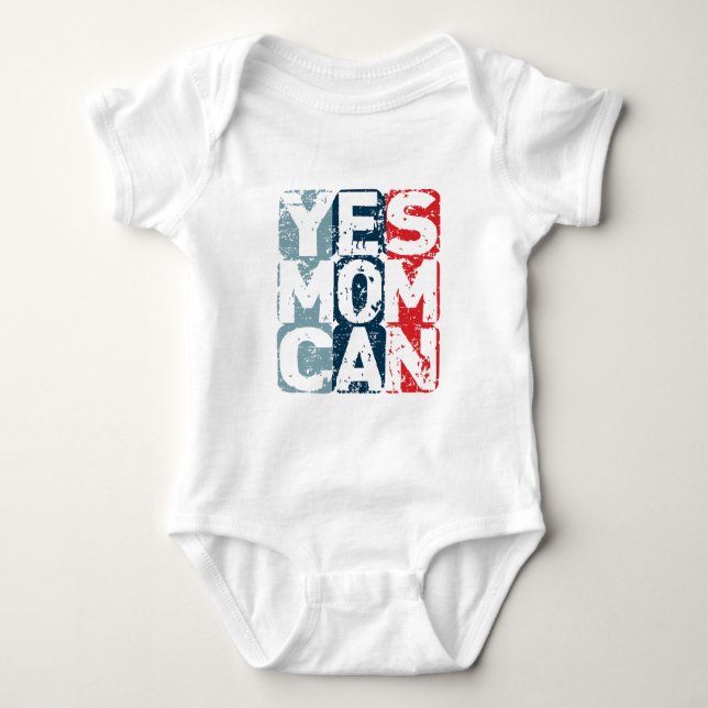 Yes Mom Can T Shirt (Framsida)