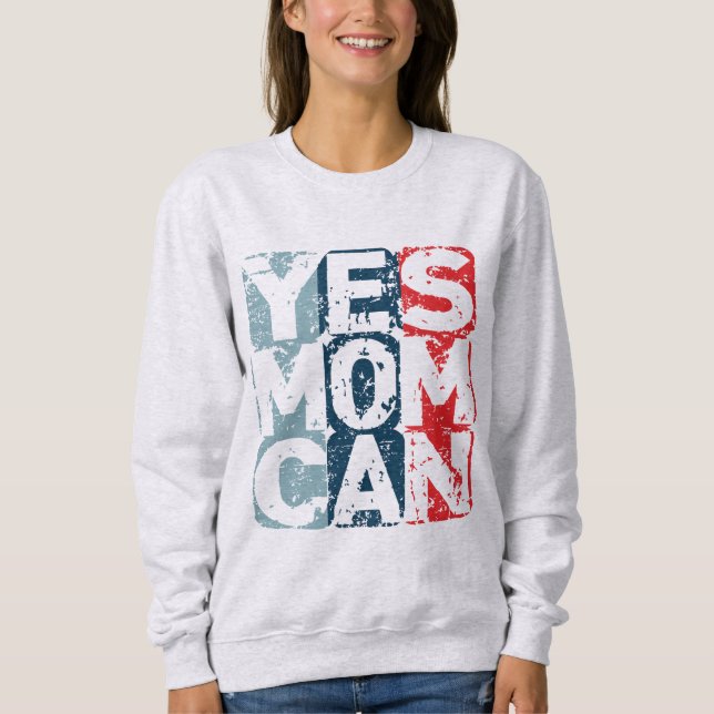 Yes Mom Can T Shirt (Framsida)