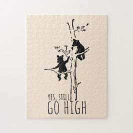 Yes, Still Go High Climbing Bears Inspirational Pussel