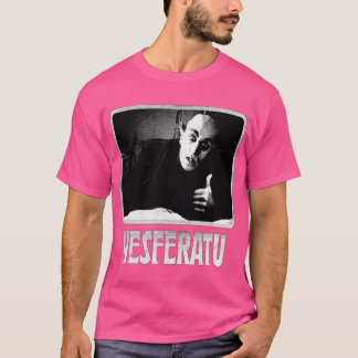 Yesferatu rolig Nosferatu positiv goth skräck kärl T Shirt