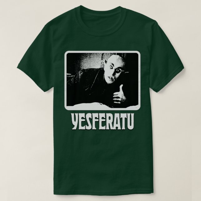 Yesferatu T Shirt (Design framsida)