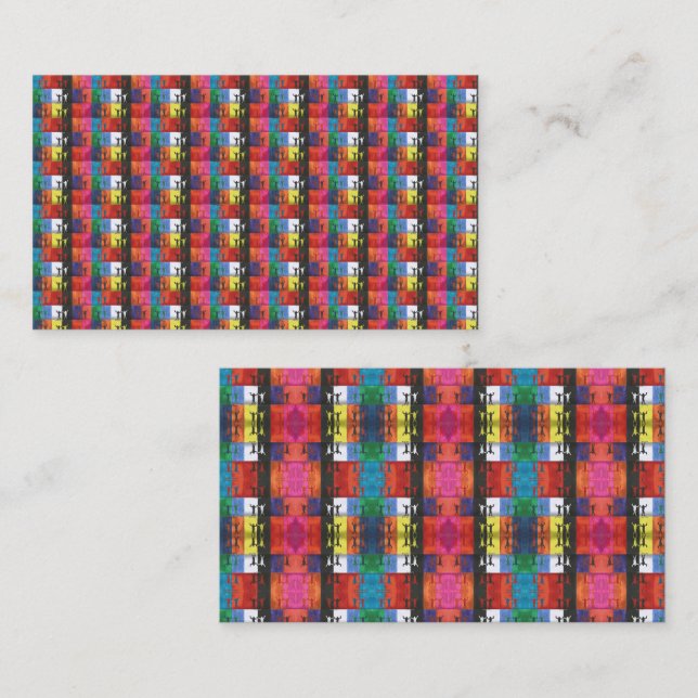 Yeshaya Dank - enighet och harmoni Anteckningskort (Fram/baksida)