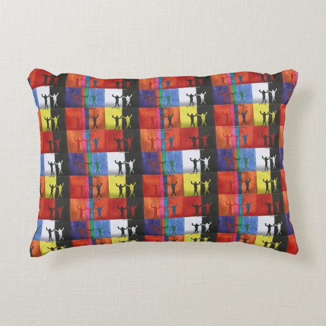 Yeshaya Dank - enighet och harmoni Prydnadskudde (Framsidan)