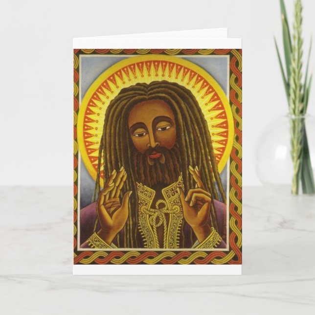 Yeshu Rasta Fari Kort (Framsida)