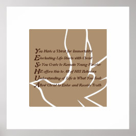 Yeshua Christian Poster