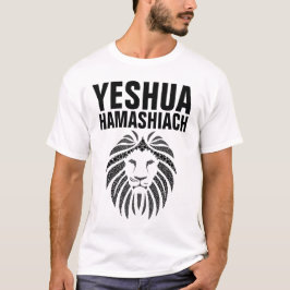 YESHUA HAMASHIACH, Lejona av Judah T-shirts
