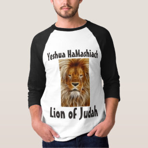 Yeshua Hamashiach, messianska judiska T-tröjor, L T Shirt