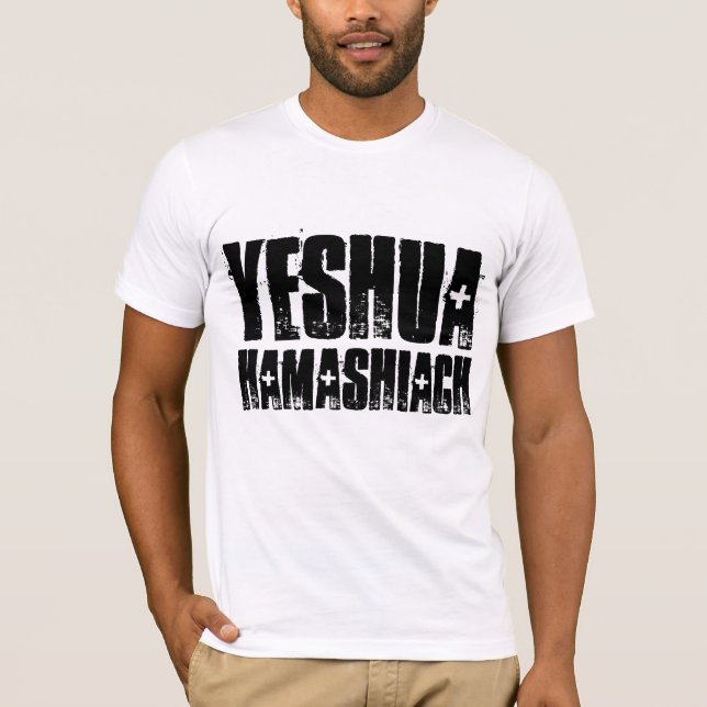 YESHUA HAMASHIACH T-shirts (Framsida)