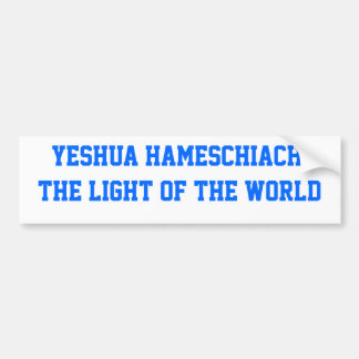 Yeshua HaMeschiach, Bildekal