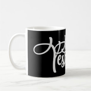 Yeshua Hebrew Namn Shirt Jesus Christian Gift T-Sh Kaffemugg