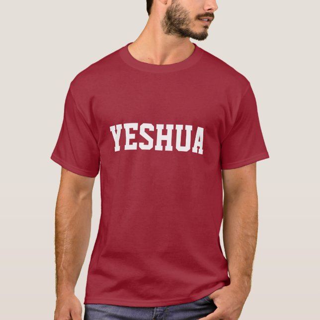 YESHUA (högskolastil) Tröja (Framsida)