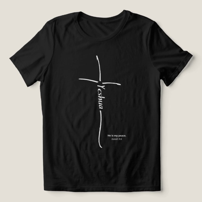 Yeshua Kor Messianic Believer Hebrew Torah T Shirt (Design Framsida)