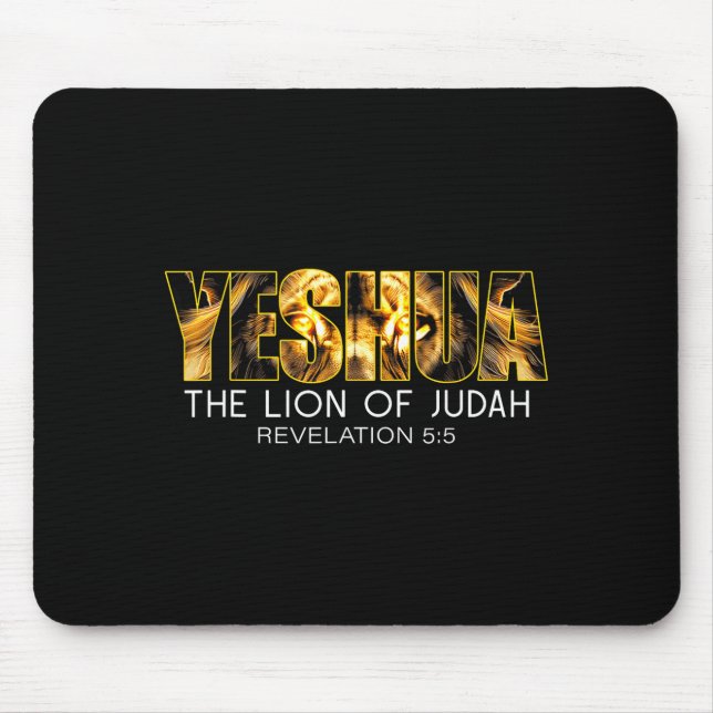 Yeshua Lion Of Judah Jesus Religious Christian Rev Musmatta (Framsidan)