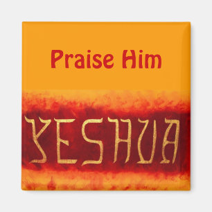 (Yeshua, lovordar honom), magneten Magnet