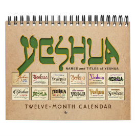 Yeshua Messianic Jesus Kalender
