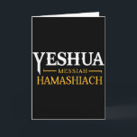 Yeshua Messias Hamashiach Messiansk Sabbat Kristus Kort<br><div class="desc">Yeshua Messias Hamashiach Messianska Sabbat Kristna</div>