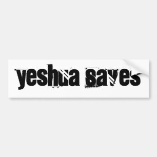 Yeshua Saves Bildekal