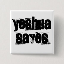 Yeshua Saves-knapp