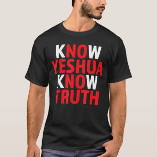 Yeshua Shirt Christian Faith Hebrew Namn för Jesus T