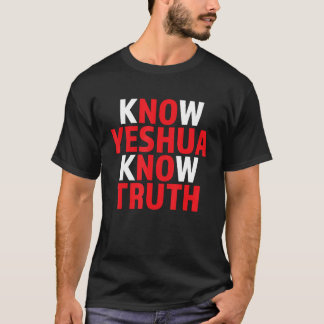 Yeshua Shirt Christian Faith Hebrew Namn för Jesus T Shirt