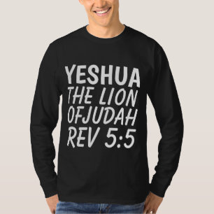 YESHUA T-shirts Christian Tees, Messianic LEJON