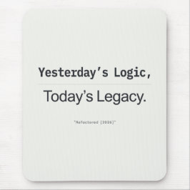 Yesterday's Logic Today's Legacy Programmer Quote Musmatta