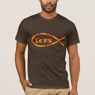 Yesu fisk t-shirt