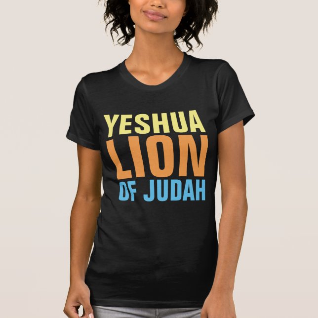 YESUHA LEJON OM JUDAH T-shirts (Framsida)
