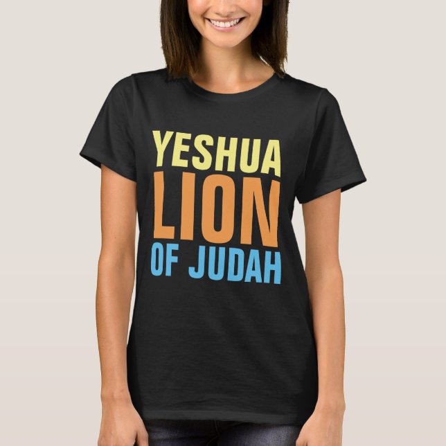 YESUHA LEJON OM JUDAH T-shirts (Framsida)