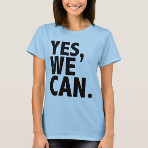 YesWeCanBlk T-shirt