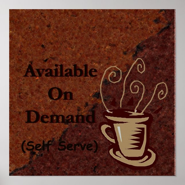 yet another coffee sign to customize poster (Framsidan)