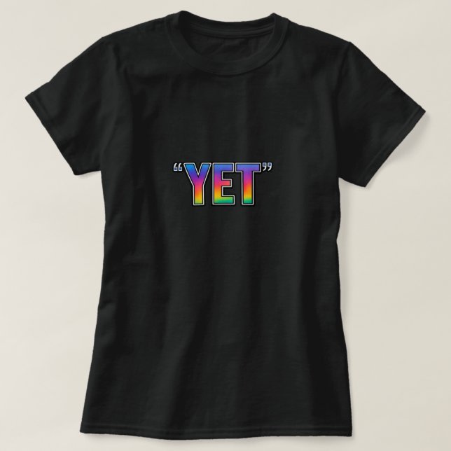 YET T SHIRT (Design framsida)