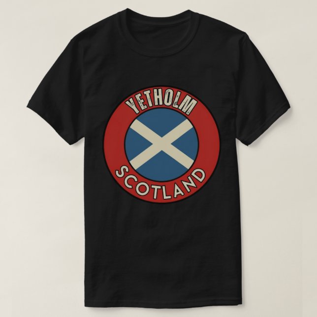 Yetholm, Scotland T Shirt (Design framsida)