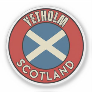 Yetholm, Skottland Klistermärken