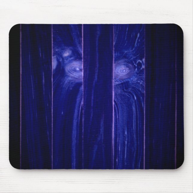 Yeti Ansikte i Wooden Låda Musmatta (Framsidan)