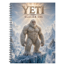 Yeti Glacier Col Dark Cinema Anteckningsbok