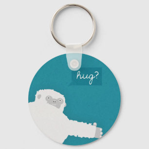 Yeti Hug Nyckelring