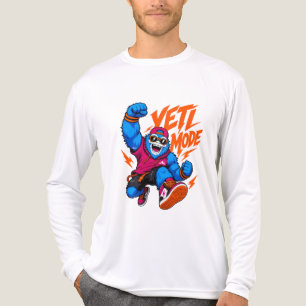 Yeti-läge Cyber-Apa Gatudans T Shirt