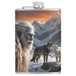 Yeti och Snö Leopard Fickplunta