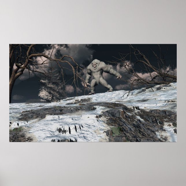 Yeti Poster (Framsidan)