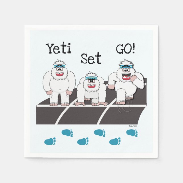 Yeti Set Go Napkins Pappersservett (Framsidan)