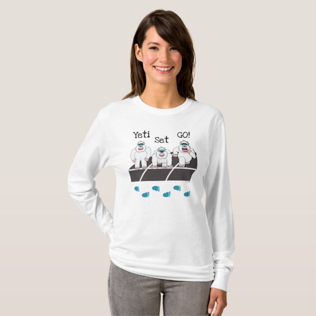 Yeti Set Go T-Shirt (Hel framsida)