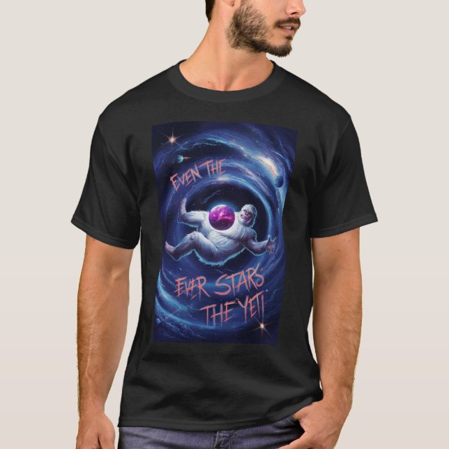 Yeti star t shirt (Framsida)