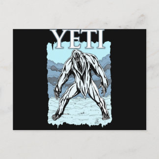Yeti Vykort