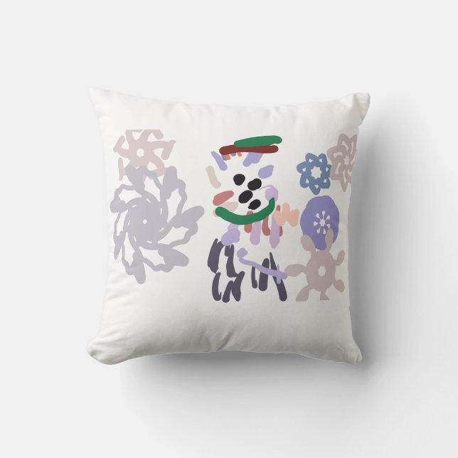 Yeti winter fun kudde (Framsida)